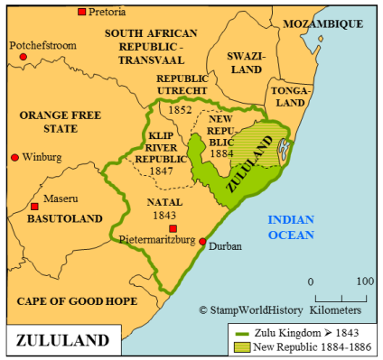 Zulu Kingdom Created By The Original Bantu People Sutori