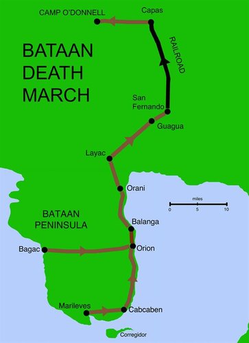Amplia gama germen Itaca Bataan Death March | Sutori