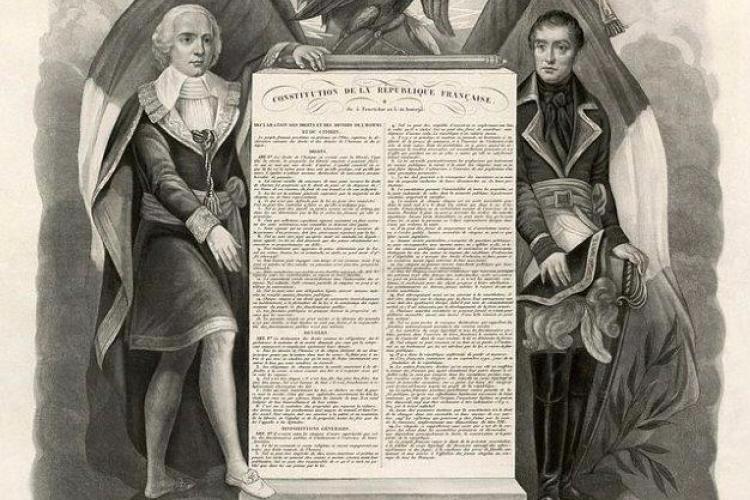 1 конституция франции. Конституция 1795 г во Франции. Французская Конституция 1795. Конституция Франции картинки 1795. Конституция 1793 г во Франции.