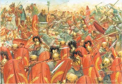 53 BCE: Crassus is killed at the battle of Carrhae