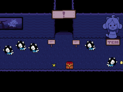 200X That temmie became a founder of tem town where more temmies live ...