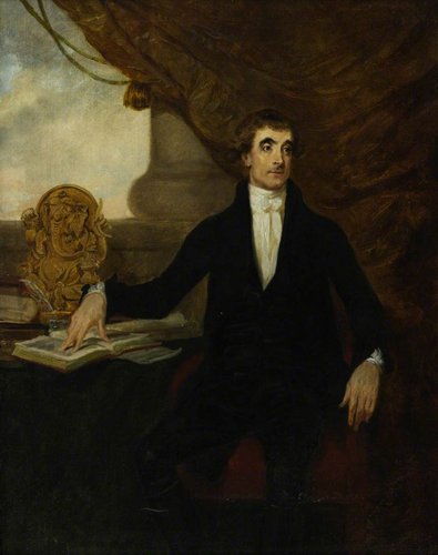 Retrato de Sir William Jones por Arthur William Devis (1762–1822 ...