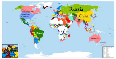 industrial revolution world map