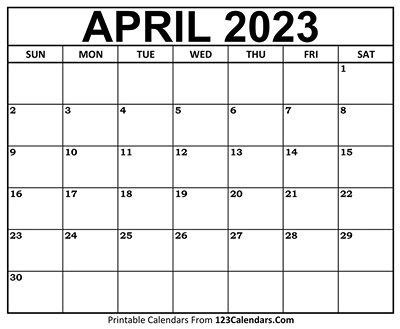 Week of April 10 - 14