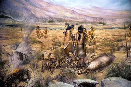 Humans first inhabit North America about 13,000 years. There were many ...