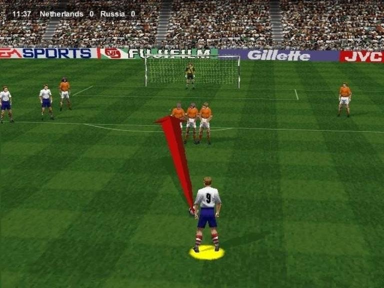 Линии 1998 играть. FIFA 98 Road to World Cup. FIFA 1998. ФИФА 1998 игра. FIFA 98 ps1.