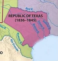 The Republic of texas and the suggested borders.