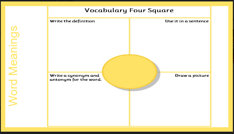 Vocab 4 Square