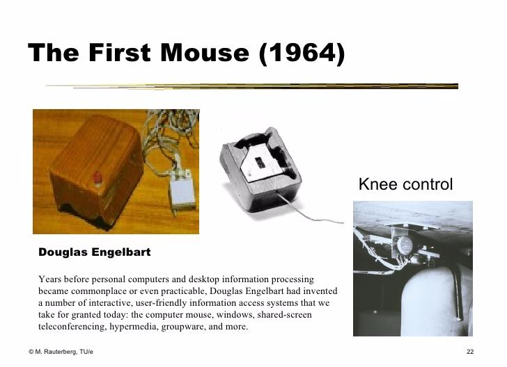 first computer mouse 1964