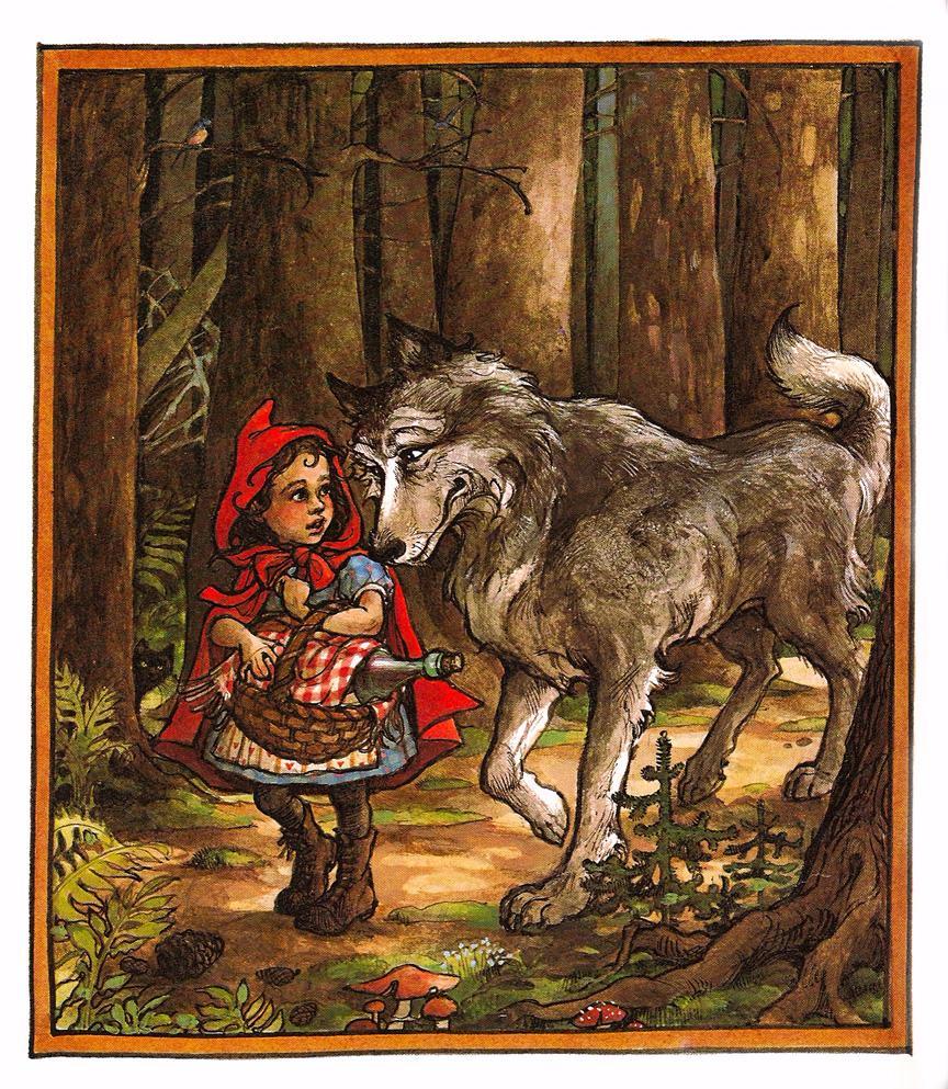 1812 – Grimm Brothers Publish Their Version Of “little Red Riding Hood