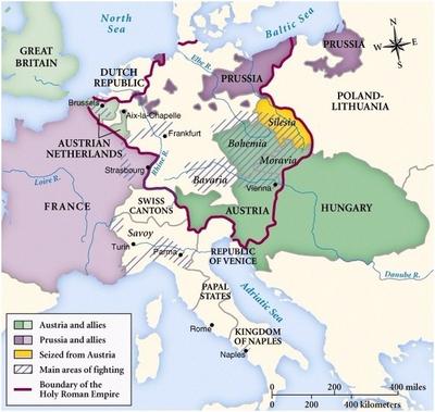 The Seven Years' War covered five continents, affecting Europe, the