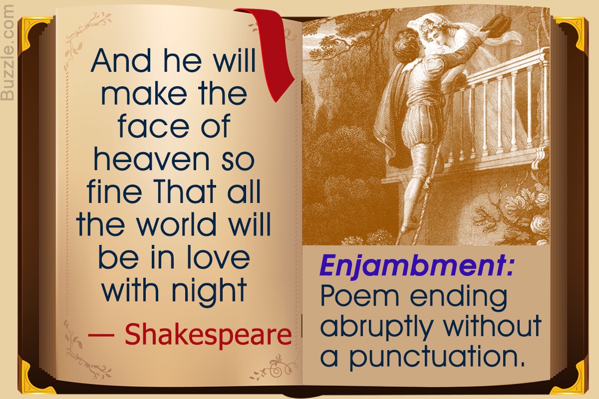 poem with enjambment dashes and exclamation points