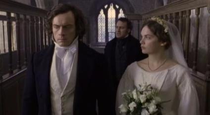 Mr Rochester and Jane Eyre are wedding