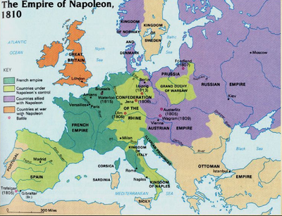 The countries that Napoleon conquered include Egypt, Belgium, Holland ...