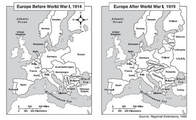 map europe after war ww1 before wwi versailles treaty pre trenches germany sutori maps history results ii 1914 google yugoslavia