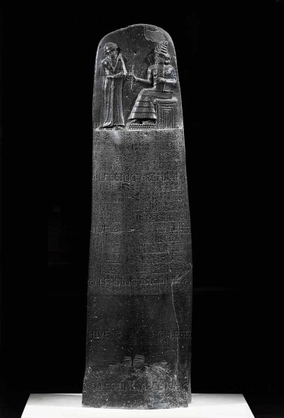 The Law Code Stele of Hammurabi, 1780 B.C