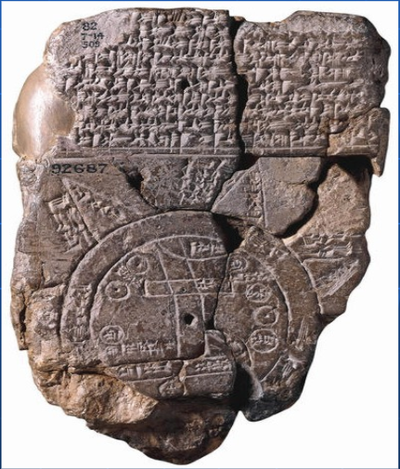 First known map