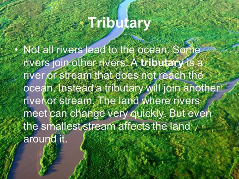 tributary-facts