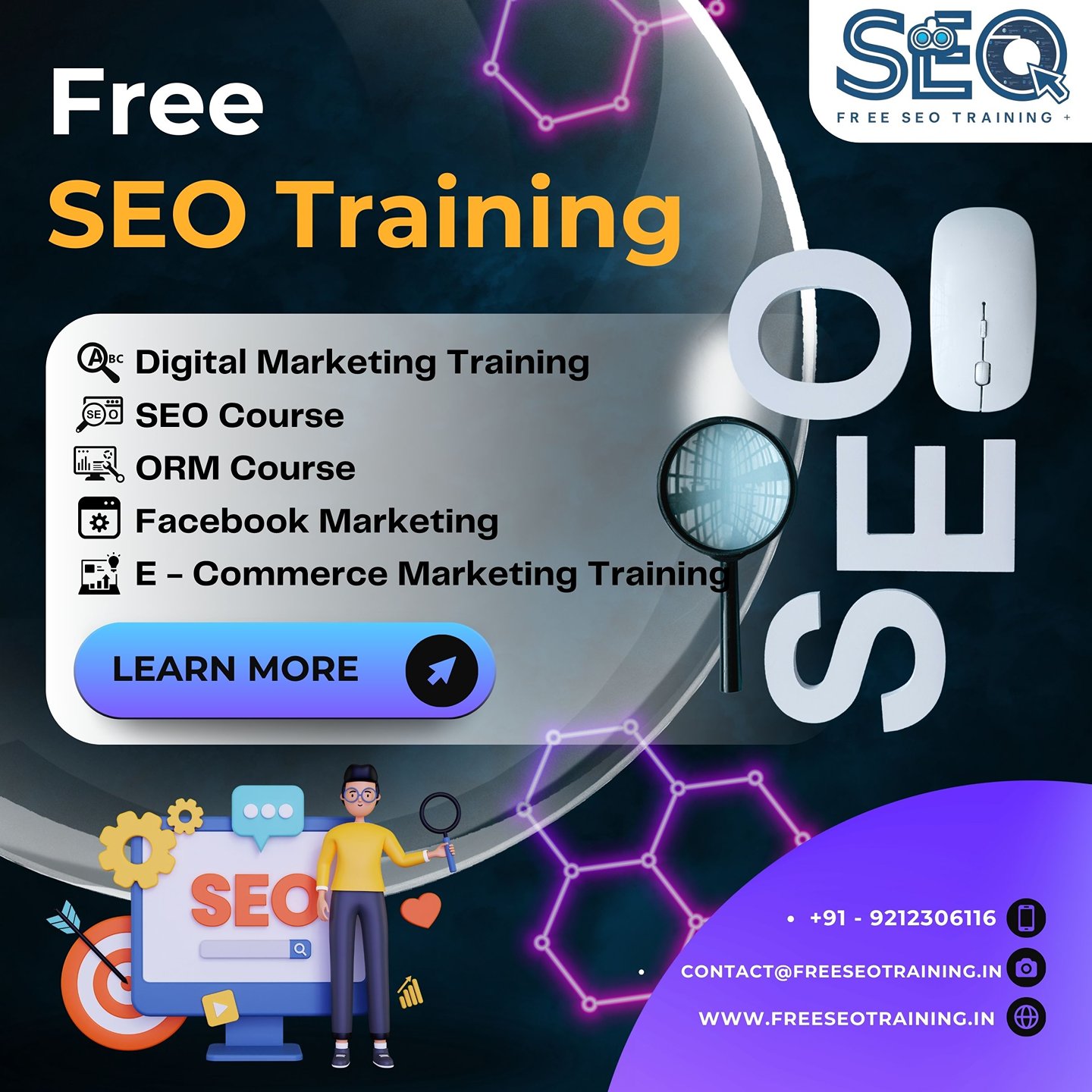 Free Google SEO Training Kirti Nagar