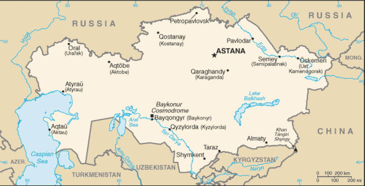 turan plain in russia