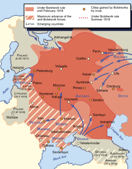 This map is relevant because it shows where the fighting between the ...