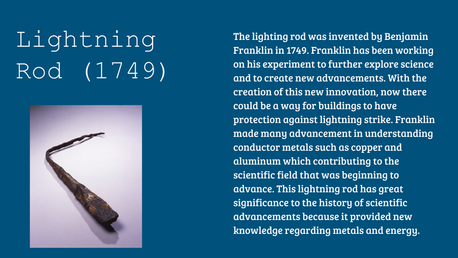 Lightning Rod (1749)