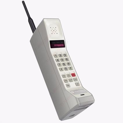 In 1983 the Motorola Dynatac 8000x became the first commercially ...