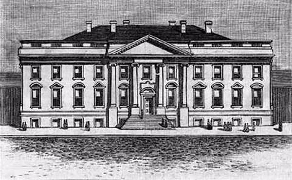 the original design of the white house