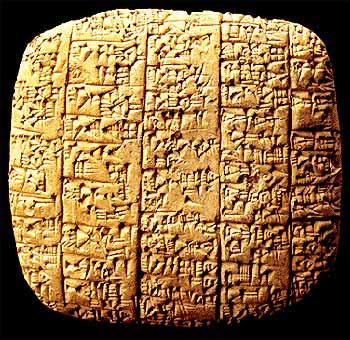 FC-3100 BC Writing invented.
