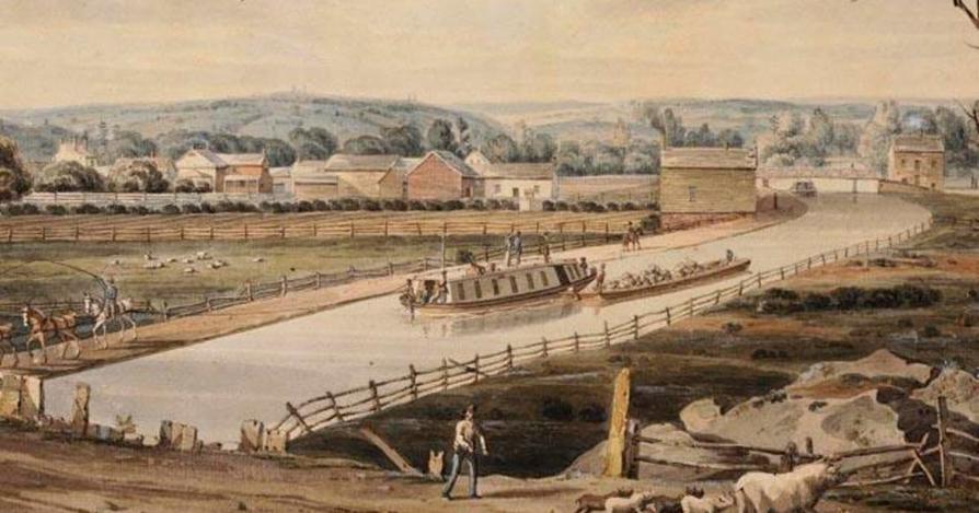 Erie Canal - 1825