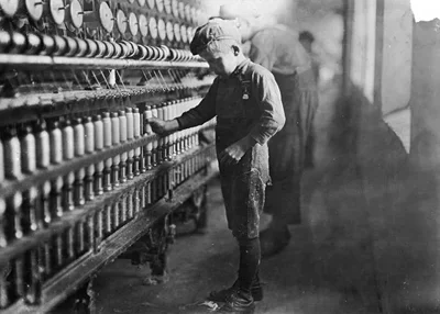 This is one of Hine's photos. This photo is one of the many photos he ...