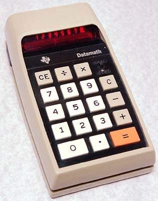 Handheld Calculator- 1970