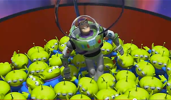 the claw buzz lightyear