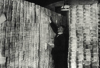 German Inflation Interwar The government printed more money and as a result of this money had ...