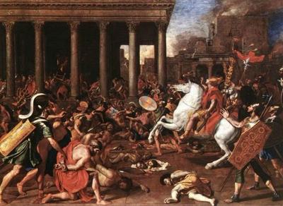 Goths attack and capture Rome