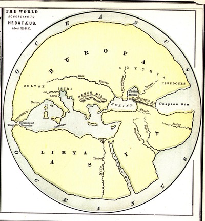 500 B.C. - Greek Maps