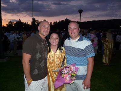 Myself, my sister, and my brother.