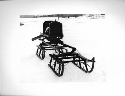 First Snowmobile Invented Snowmobile, 1922.