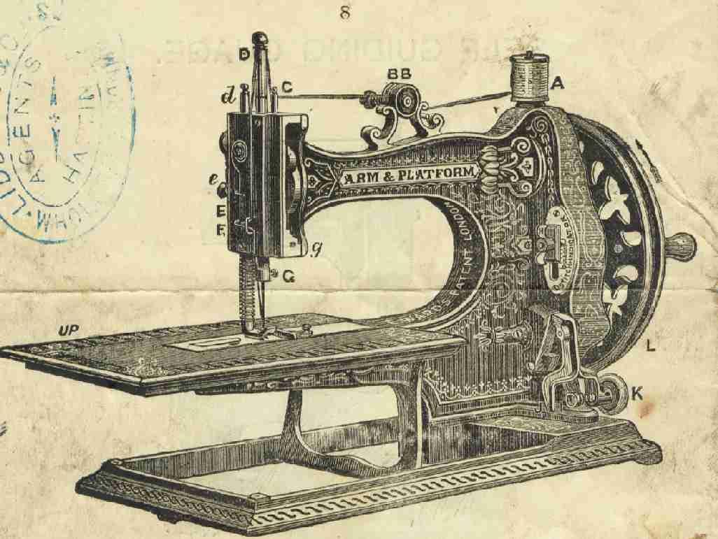 1830 Sewing Machine The First Sewing Sutori