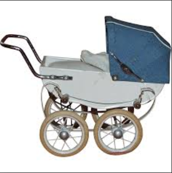 old fashioned stroller