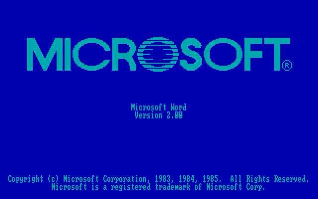 Word 2. Майкрософт ворд 1983. MS-dos, MS Word. MS dos текстовый редактор. Microsoft Word dos.