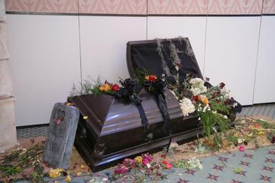 walt disney casket