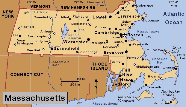 Massachusetts was the 6th of the 13/14 colonies and was founded by John ...