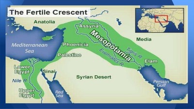 syrian desert mesopotamia map