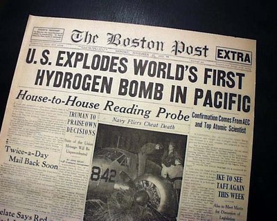 Elugaleb Hydrogen Bomb Test - 1952