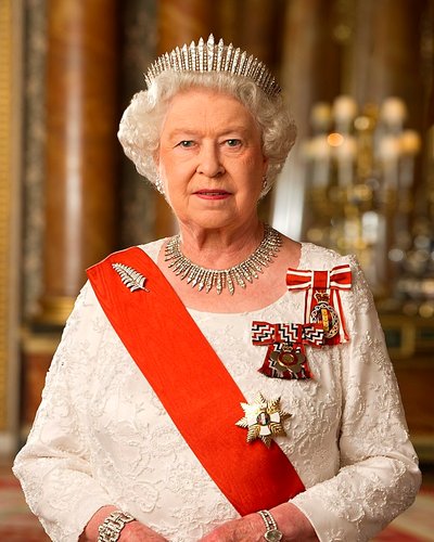 Queen Elizabeth II.-She is the queen of the U.K.