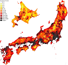 Japan is running out of space.