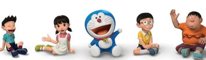 Download Cute&mischievous Doraemon | Wallpapers.com