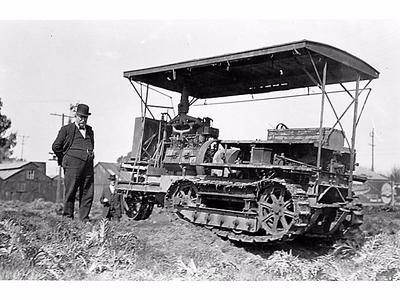 Benjamin Holt Gasoline powered Tractor