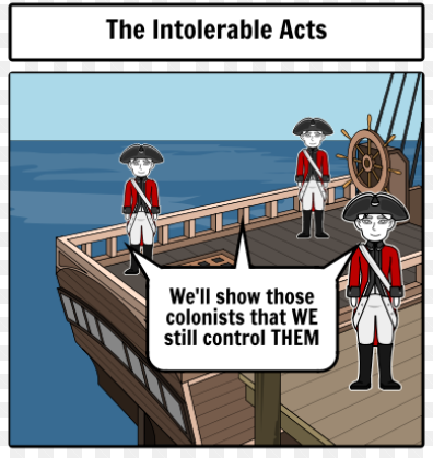 intolerable acts cartoon